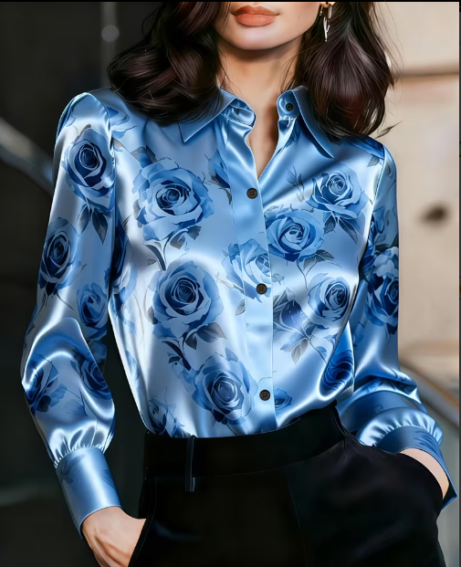 Chemise en satin