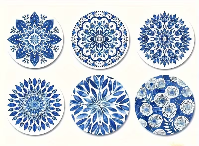MANDALA BLEU