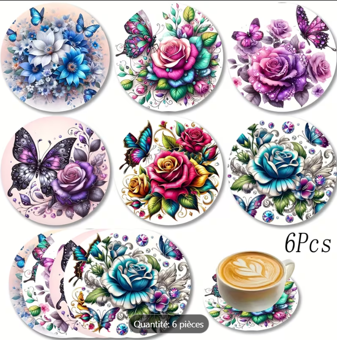 Fleurs rosiers