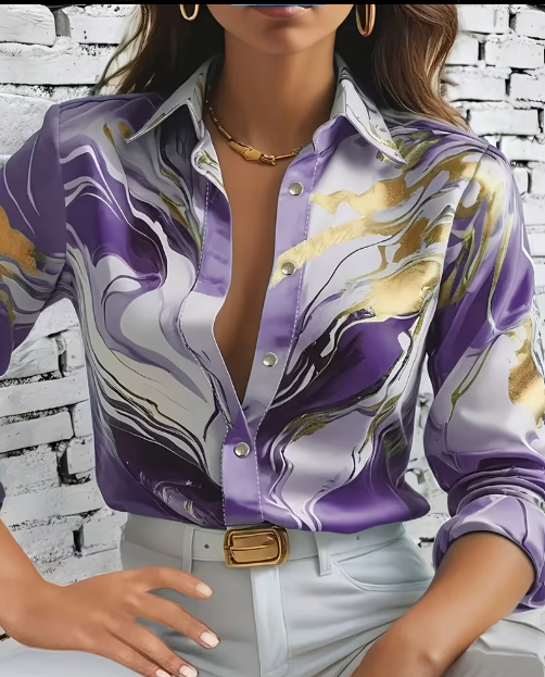 Chemise en satin