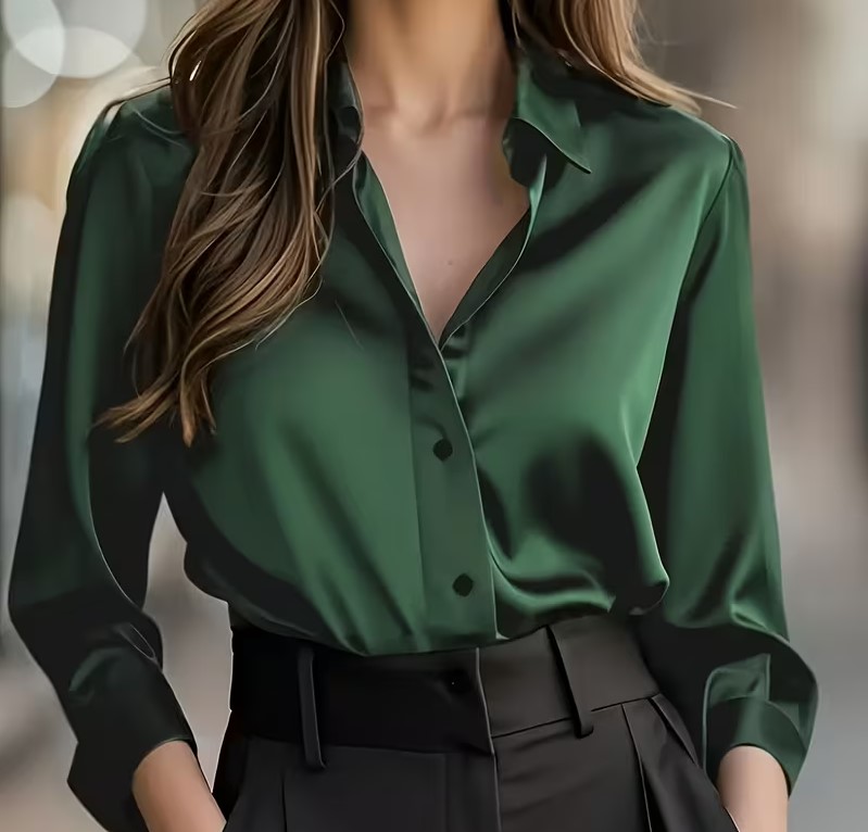 Chemise en satin