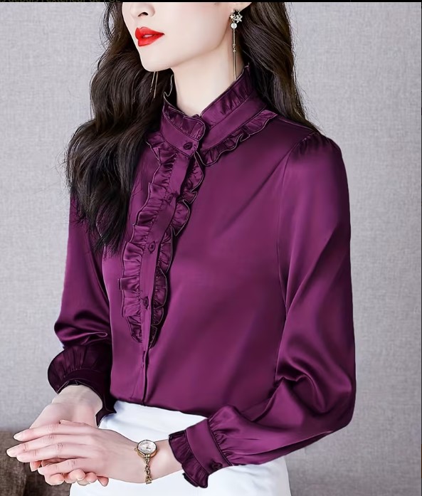 Chemise en satin