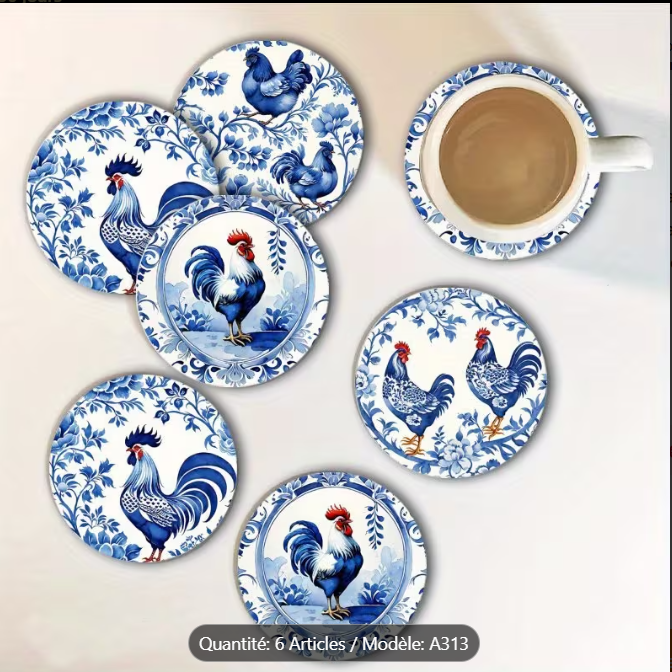 Coq bleu