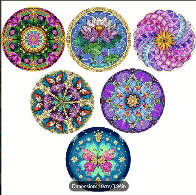 MANDALA FLEUR NENUPHARS