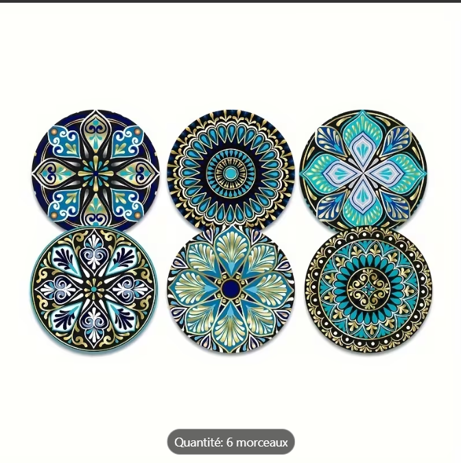 MANDALA BLEU TURQUOISE